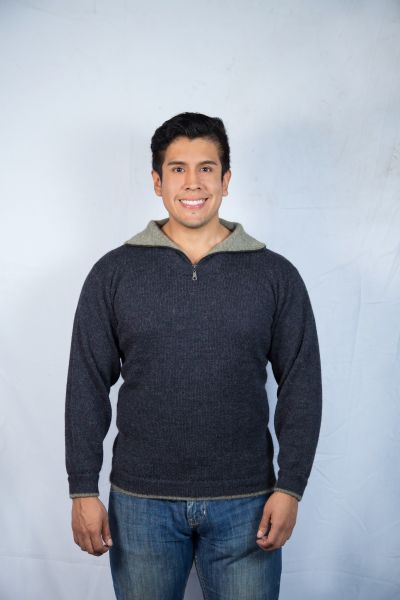 Troyer GLATT graphit-grün